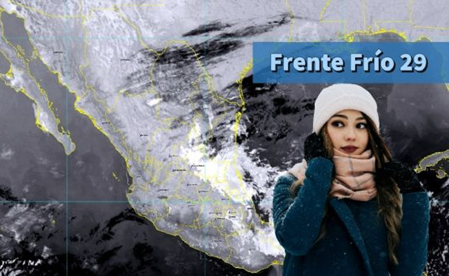 ¡Prepárate! Nuevo frente frío azotará a la República Mexicana