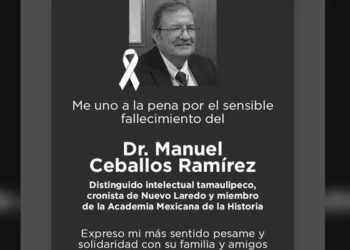 Se une Gobierno de NLD a pena por fallecimiento del cronista Manuel Ceballos