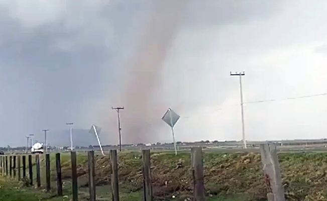 ¡Torbellinos y ambiente bochornoso en todo el país!