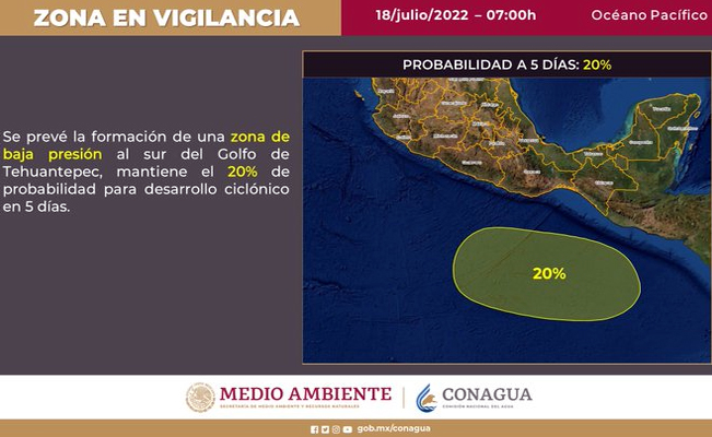 ¡Huracán “Estelle” traerá lluvias fuertes a la república mexicana!
