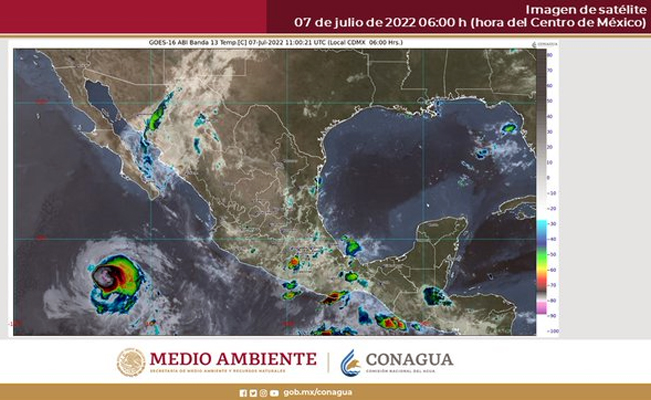 ¡Monzón y onda tropical 9 provocarán más lluvias en la república!