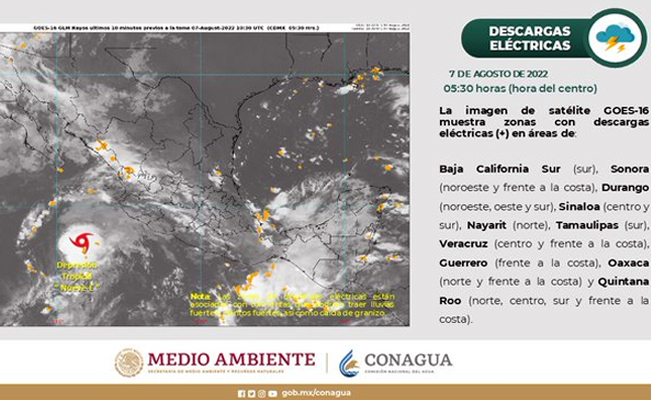 ¡Depresión Tropical “Nueve-E” podría convertirse en la tormenta “Howard”!