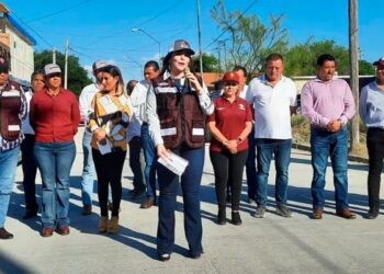 Gobierno de Nuevo Laredo le invierte en obras de repavimentación y alumbrado