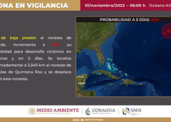 ¡Tormenta tropical “Lisa” azotará con lluvias fuertes al país!
