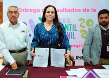 Recibe Gobierno de NLD los resultados de la Consulta Infantil y Juvenil 2021