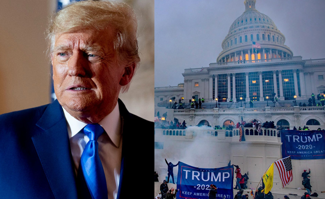Donald Trump es acusado de conspiración y de no frenar el ataque al Capitolio