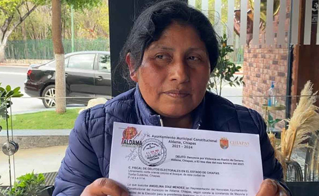 Alcaldesa de Chiapas renuncia tras ser amenazada con ser quemada viva y violada