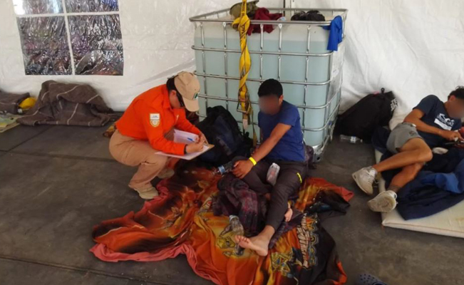 INM habilita refugio temporal para migrantes en Cd. Juárez