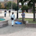 Por combatir el calor: muere luego de meterse a una fuente para refrescarse